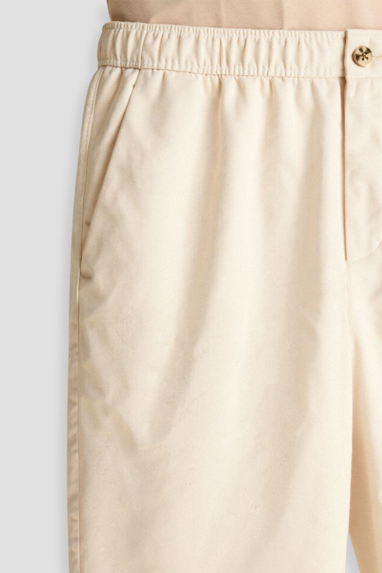 Regular Fit Leinen Loose Pants